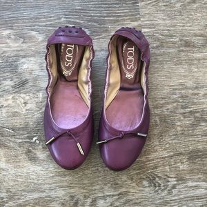 Tod’s Ballet Flats EUR 36 Purple